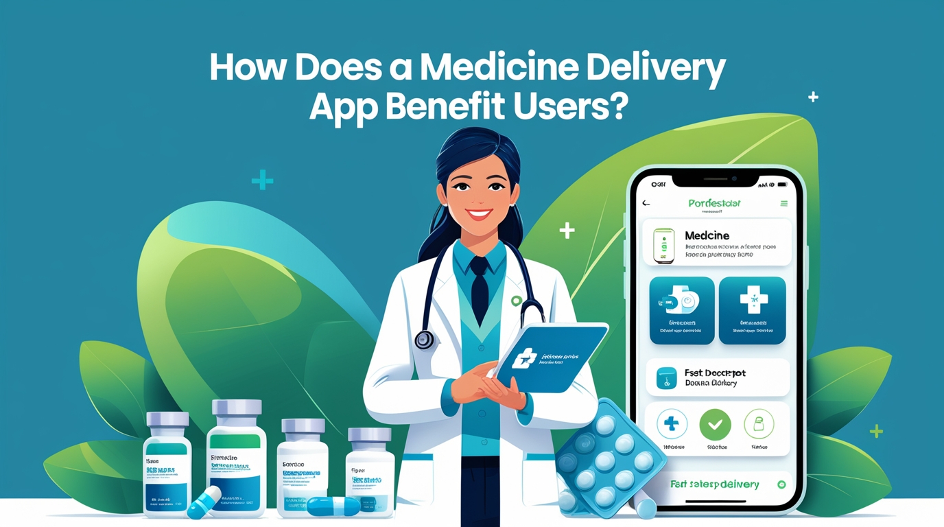 How Does a Medicine Delivery App Benefit Users?