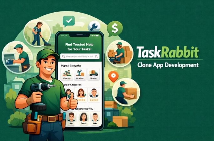 TaskRabbit Clone App Development: The Smart Way to Enter the Home Services Marketplace