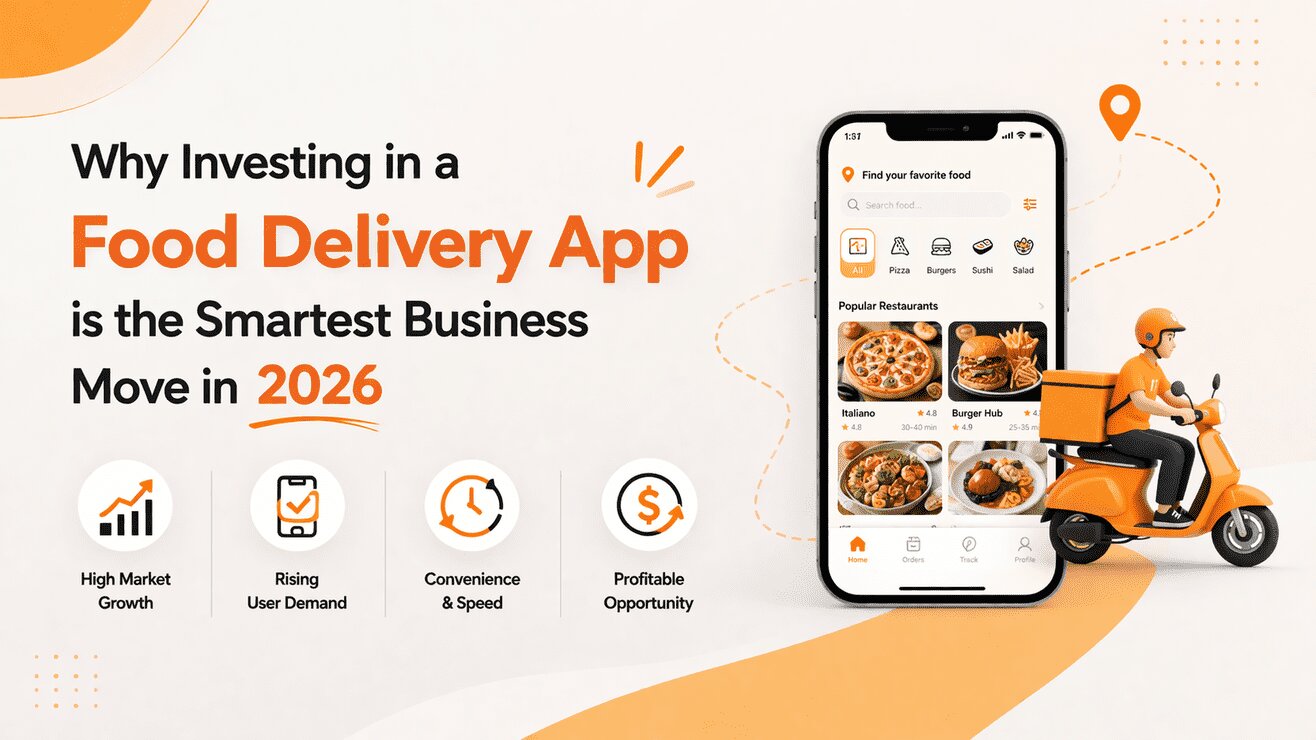 Why Investing in a Food Delivery App is the Smartest Business Move in 2026
