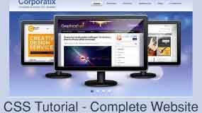 how to build a website using html and css only?